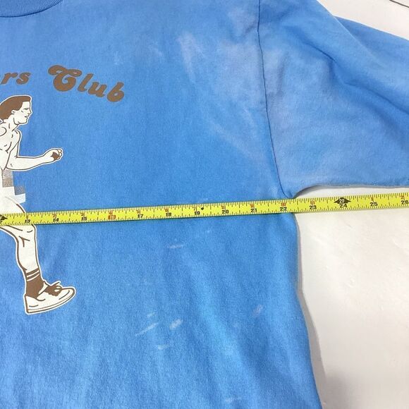 Streakers Club T-Shirt Pixelated Running Naked Guy Joke Tee AAA Brand XL - Picture 6 of 6